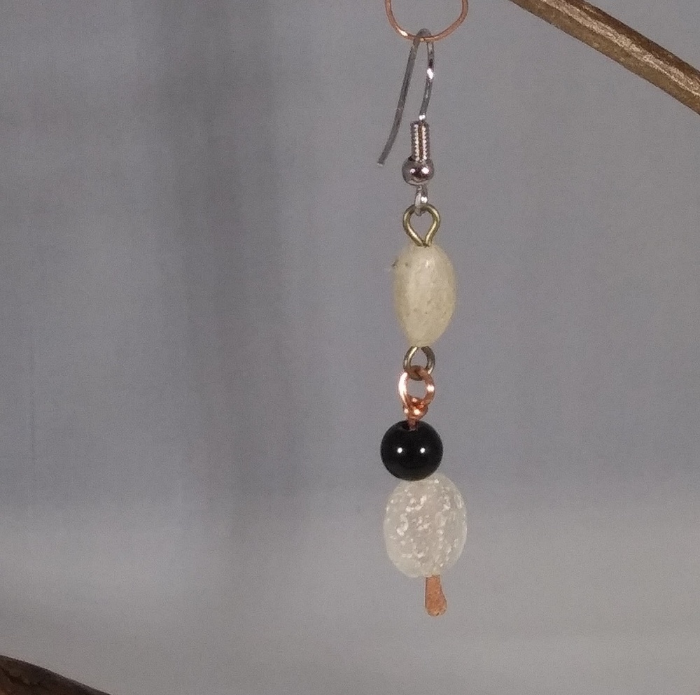 Handmade Bead Earrings NWT